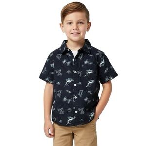 Shark Button Up Shirt